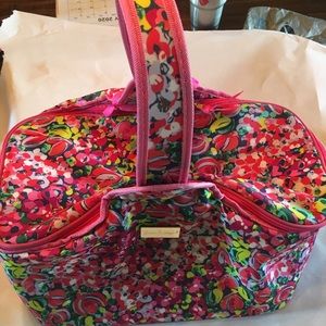 Lilly Pulitzer Picnic Basket Insulated Cooler RARE